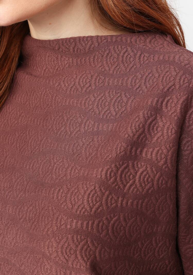 Джемпер из трикотажной фактурной ткани шир.  750, рис. 19