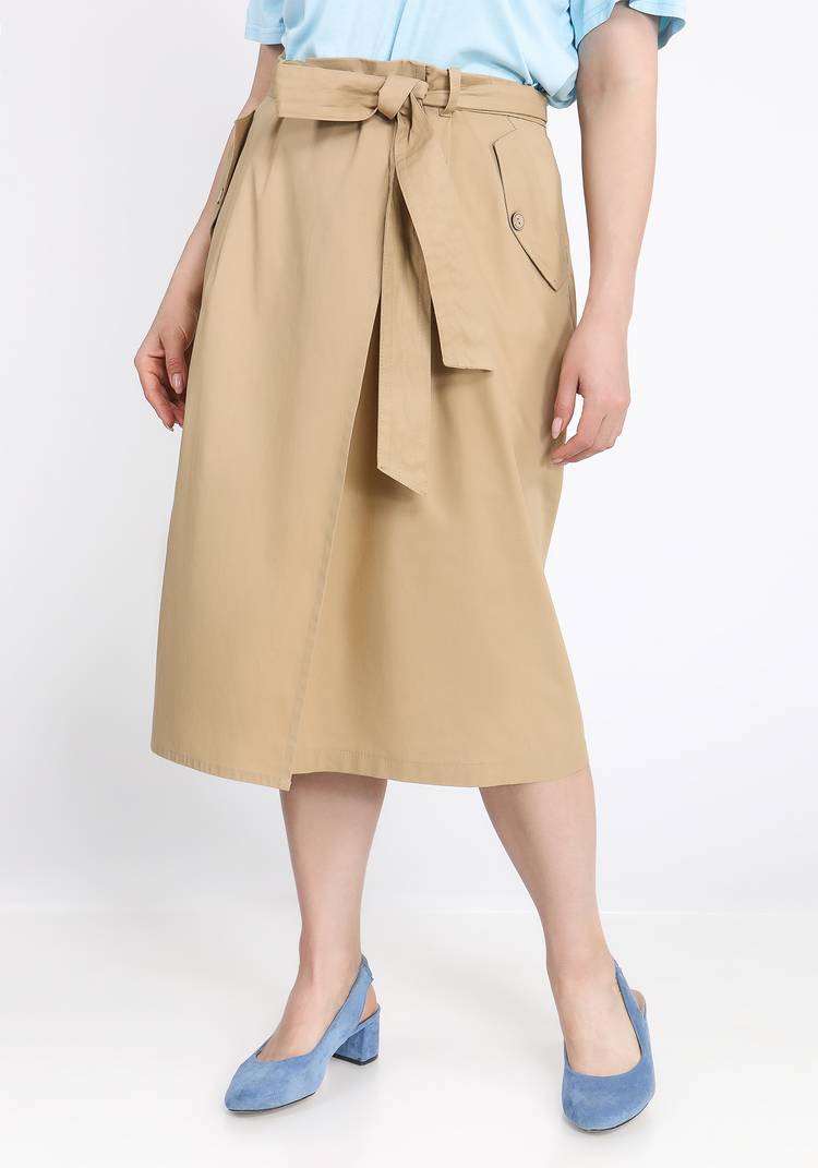 Юбка с имитацией запаха София шир.  750, рис. 5