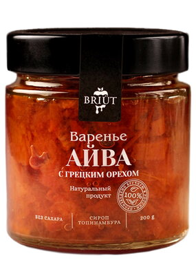 Варенье на сиропе топинамбура