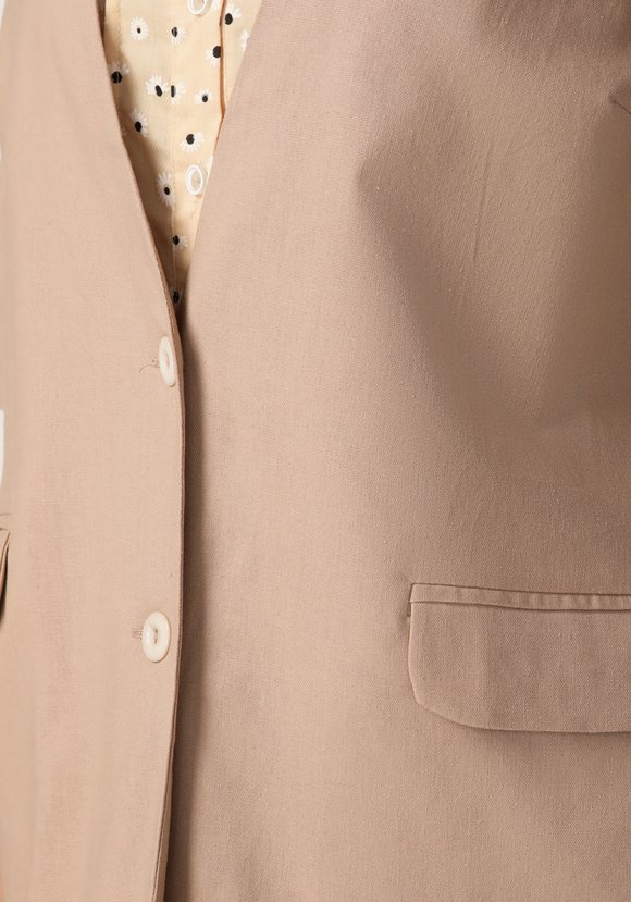 Жакет с карманами свободного кроя шир.  580, рис. 4