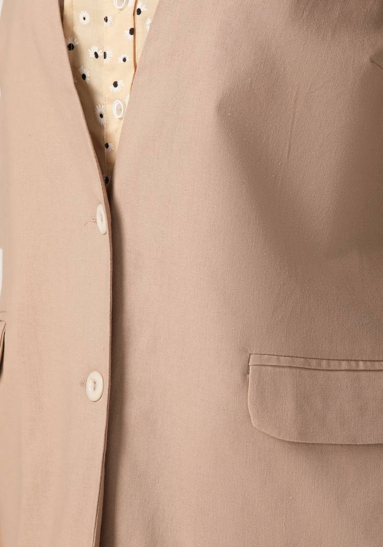 Жакет с карманами свободного кроя шир.  750, рис. 4