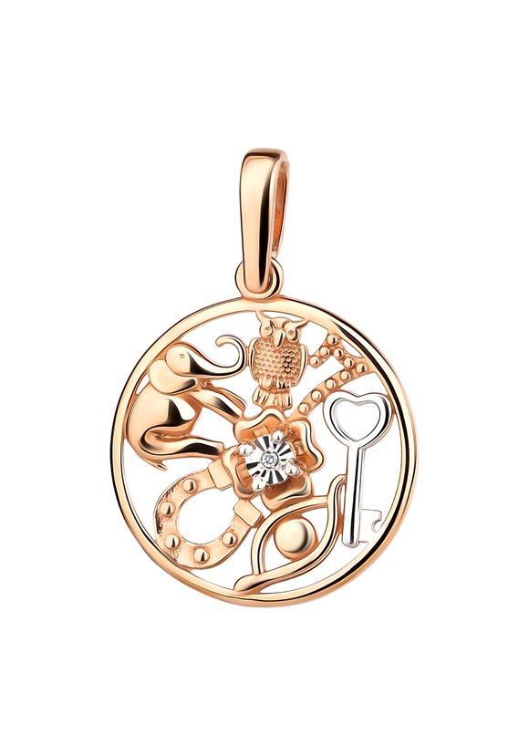 Подвеска Оберег на счастье и удачу шир.  580, рис. 1