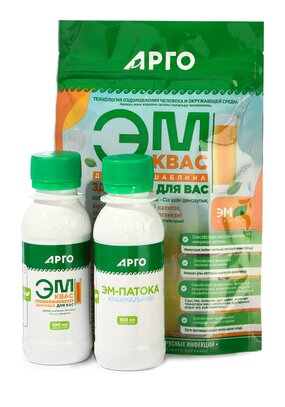 ЭМ-Квас, концентрат + ЭМ-патока крахмальная