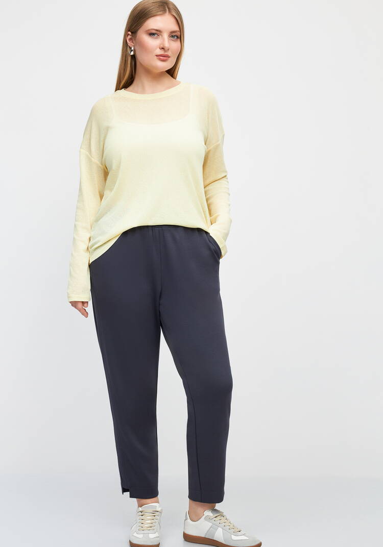 Брюки на широкой закрепленной резинке шир.  750, рис. 2