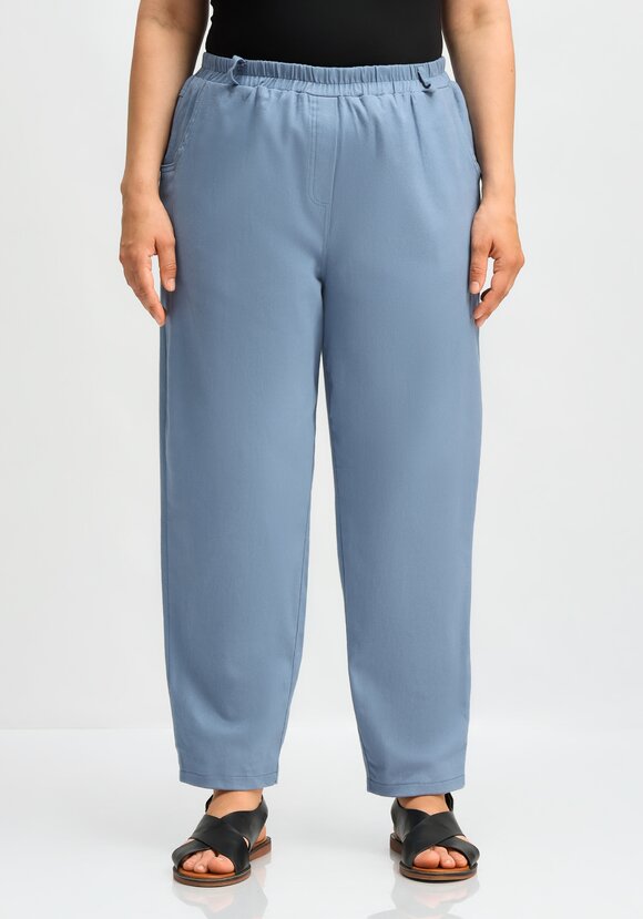 Брюки с контрастной отделкой шир.  580, рис. 12