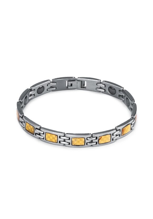 Браслет из титана позолоченный Севилья шир.  580, рис. 1