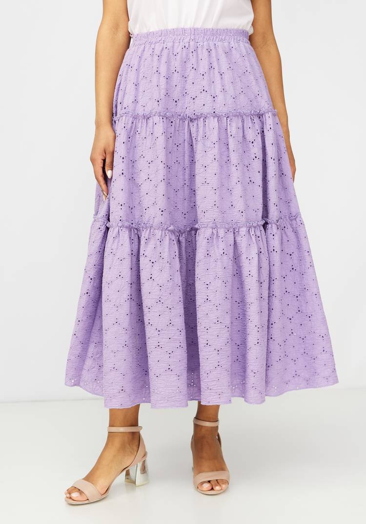 Юбка с воланами из шитья шир.  750, рис. 9