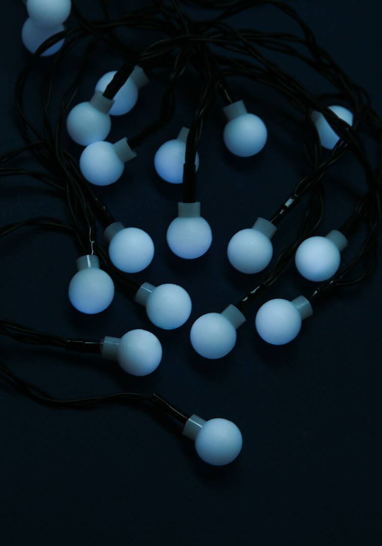 Гирлянда Нить, уличная, 4,5 м. шир.  750, рис. 6