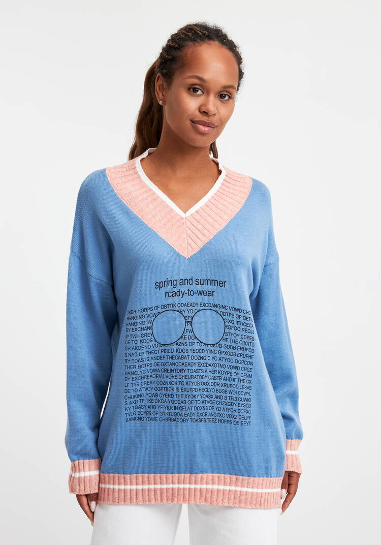 Джемпер Жаклин шир.  750, рис. 34