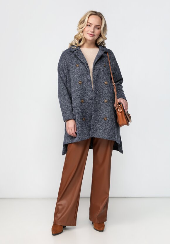 Полупальто свободного кроя шир.  580, рис. 8