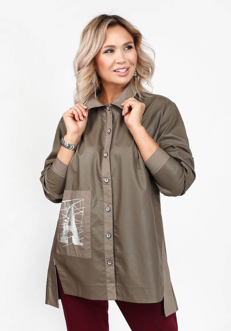 Блуза Долгожданный рассвет шир.  750, рис. 9