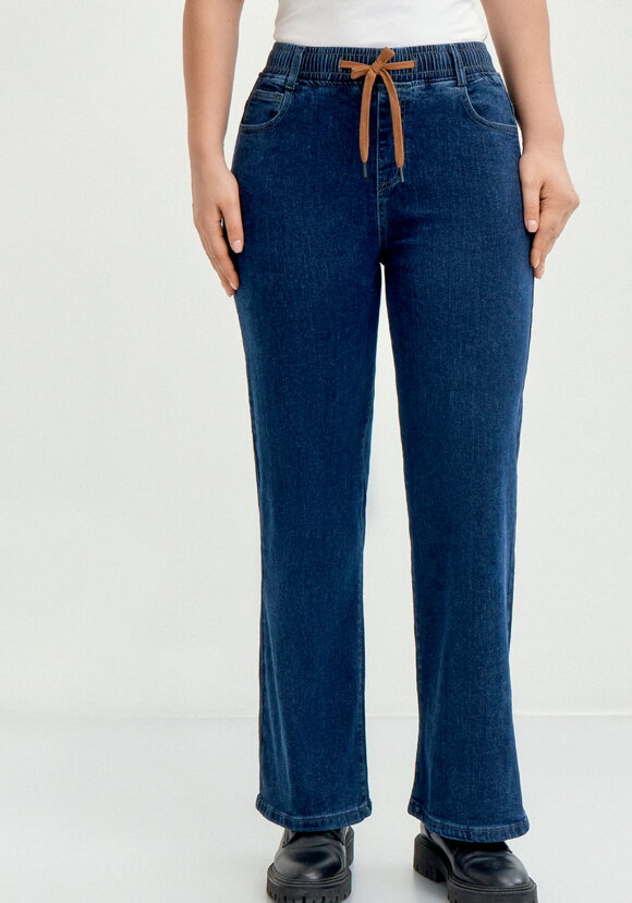 Джинсы утеплённые, широкие шир.  580, рис. 11