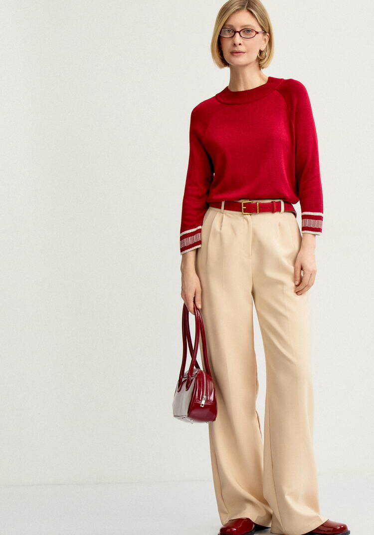 Джемпер с рукавом реглан до локтя шир.  750, рис. 15