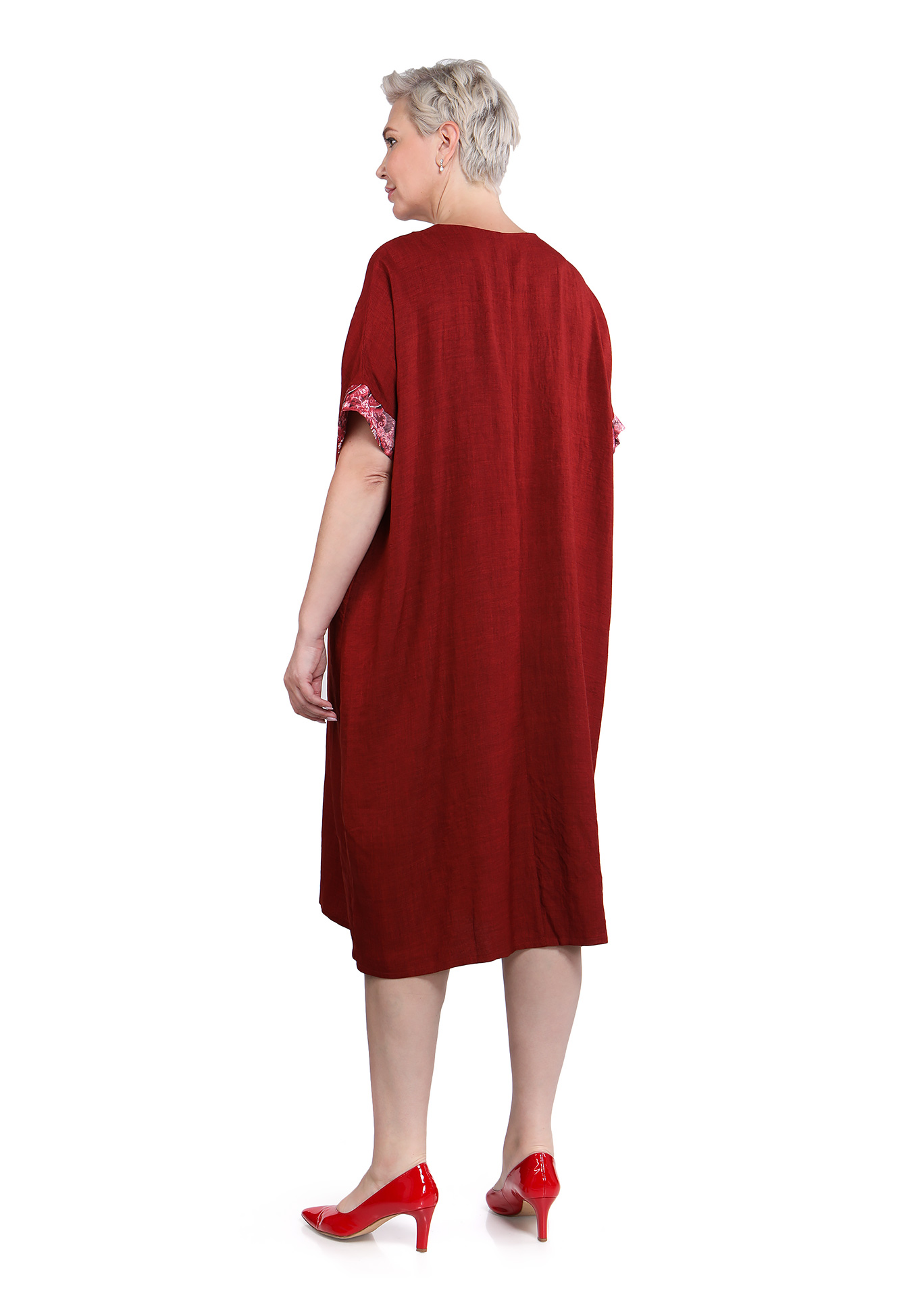 Платье "Восточные чары" Frida, размер 48, цвет красный - фото 4