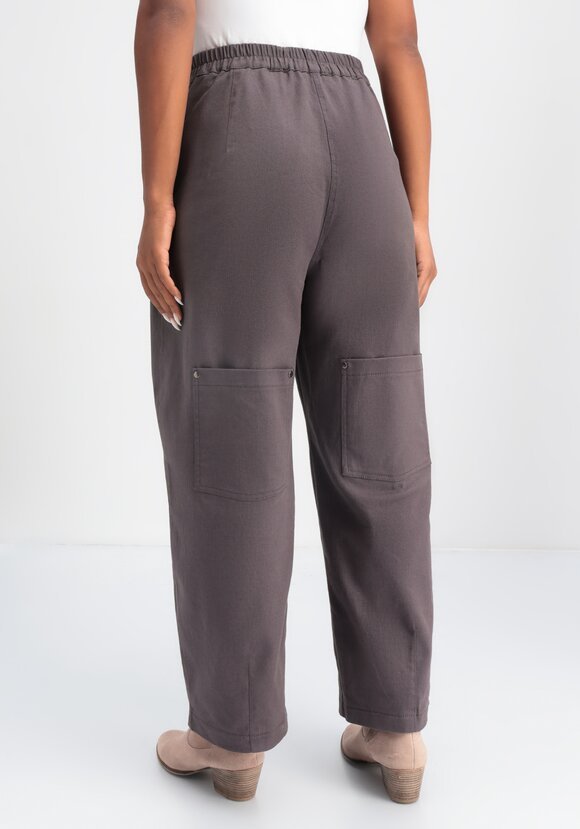 Брюки широкие с оригинальными карманами шир.  580, рис. 11