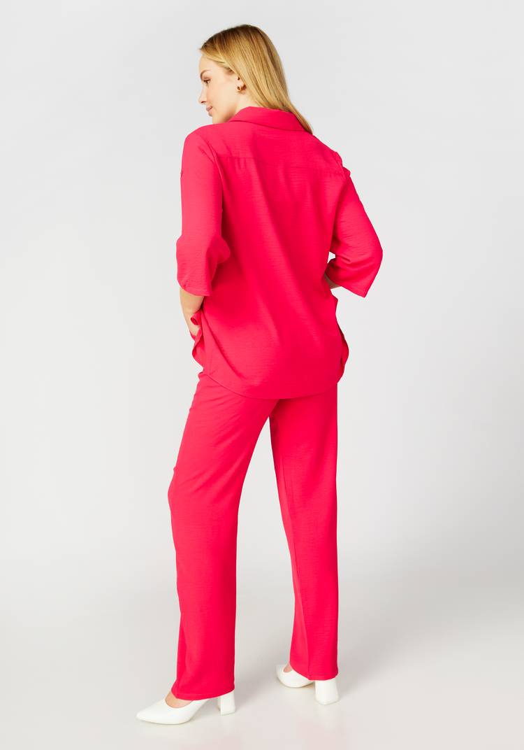 Костюм: блуза на пуговицах и брюки шир.  750, рис. 9