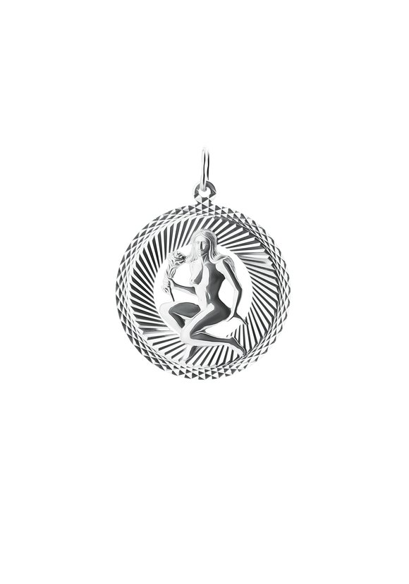 Подвеска  серебряная  Знак Зодиака шир.  580, рис. 4