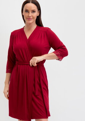 Пеньюар с кружевом