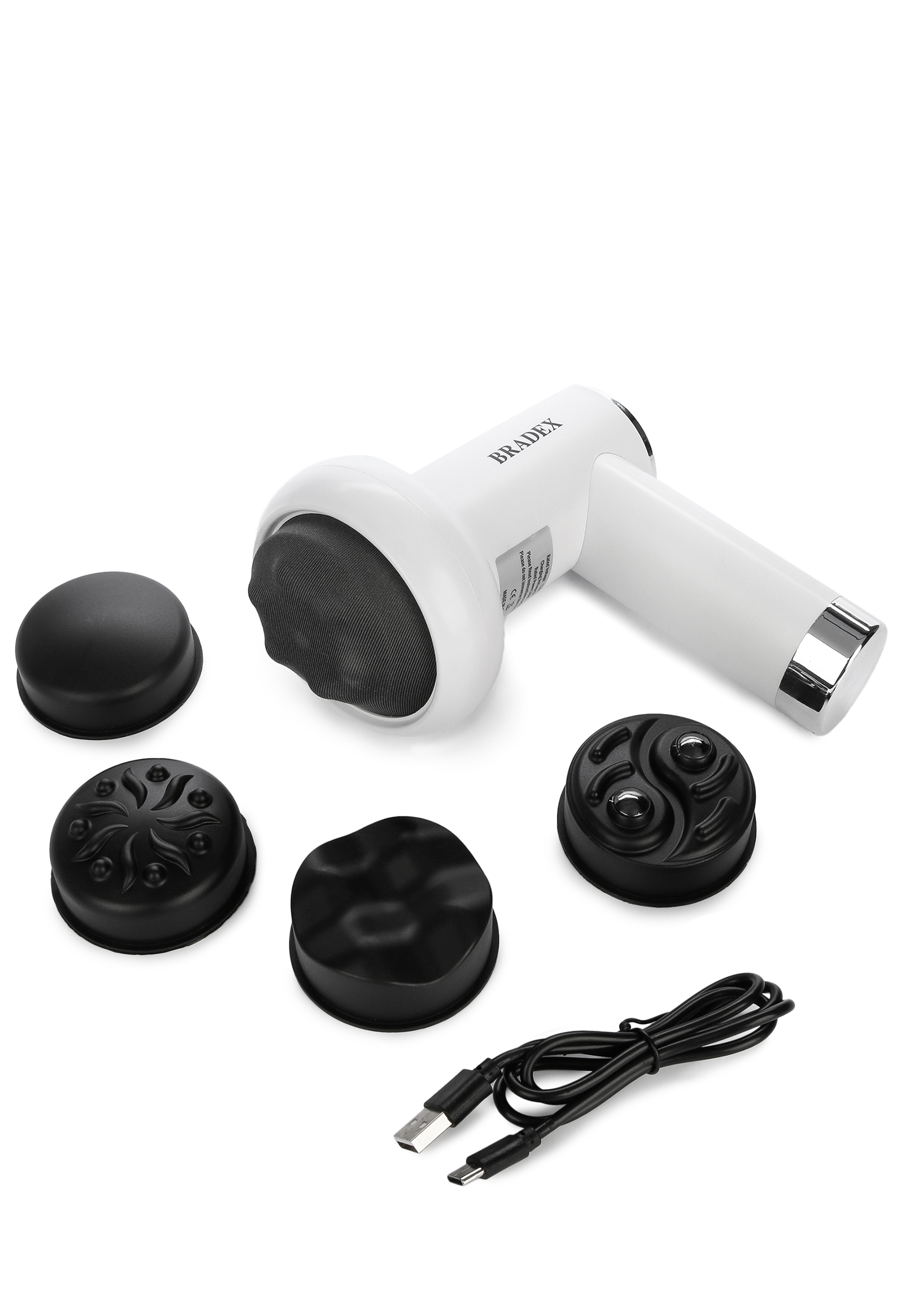 Массажер беспроводной белый