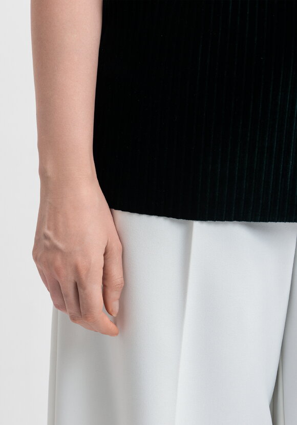 Блуза из плиссированного бархата шир.  580, рис. 11