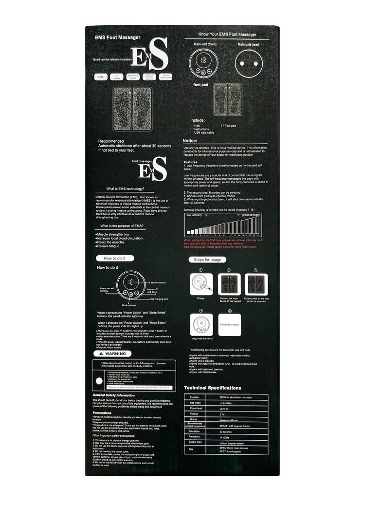 Набор микротоковых массажеров шир.  750, рис. 8