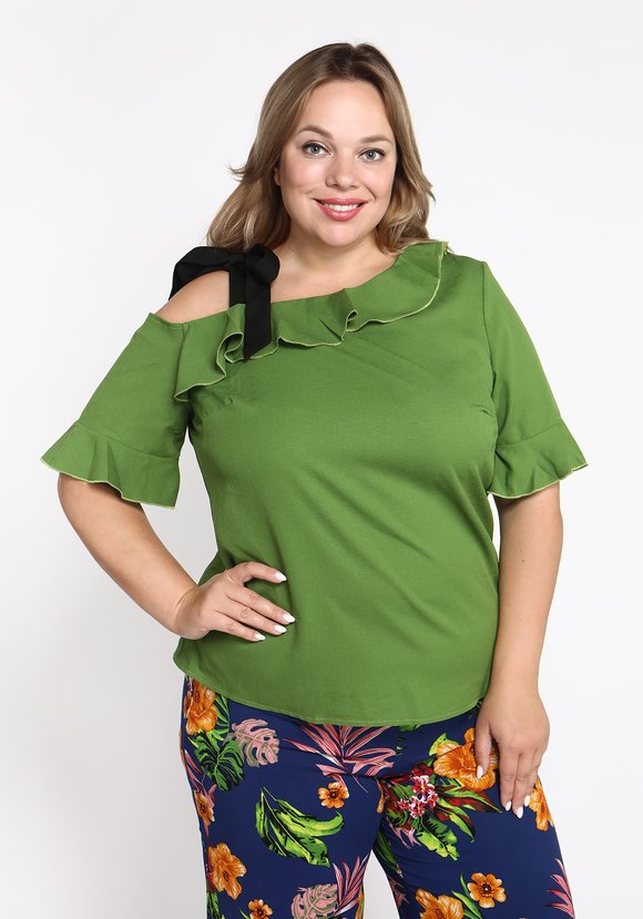 Блузка Дивный Уикенд шир.  580, рис. 2