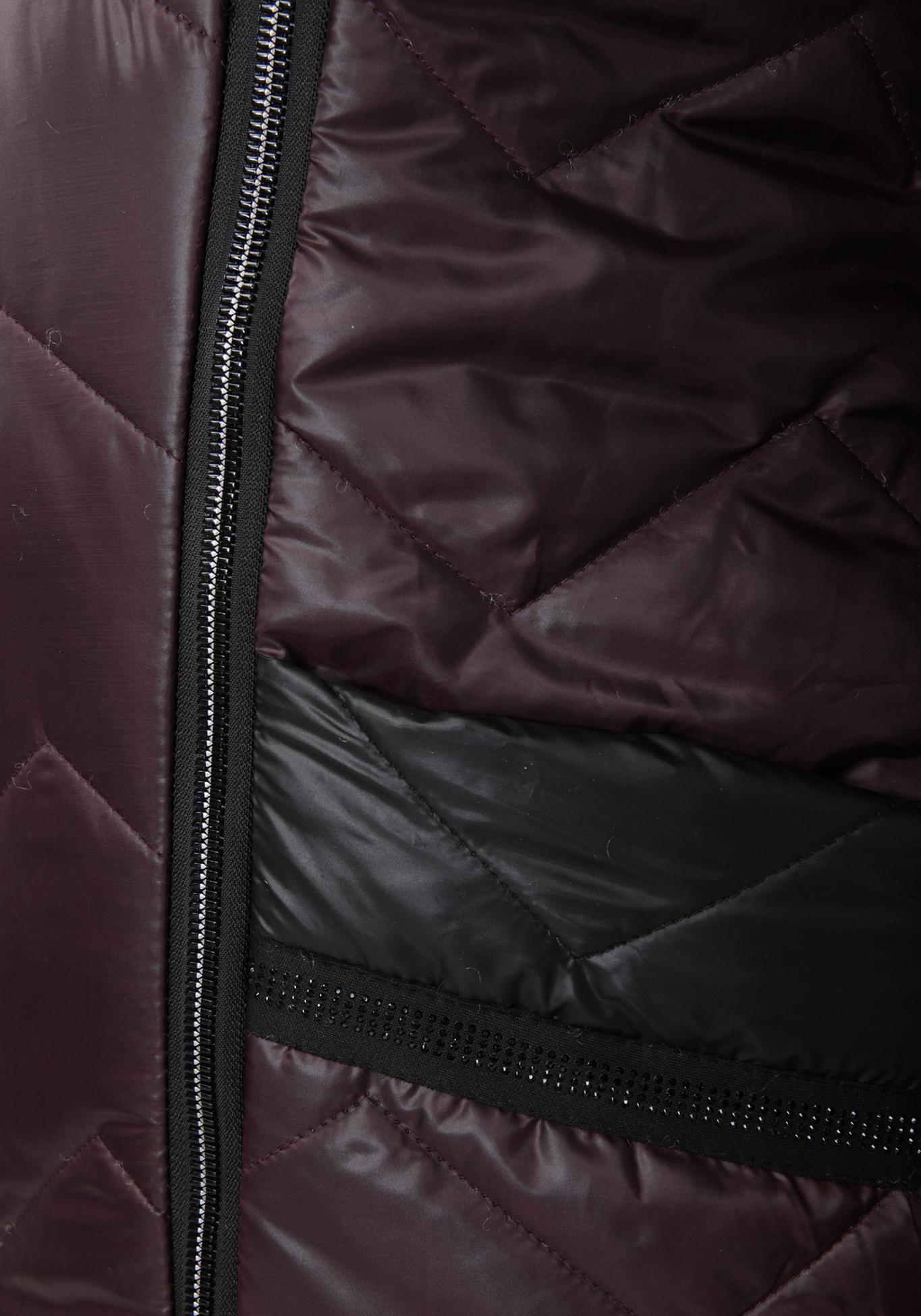 Куртка с тесьмой из страз на карманах Julia Weber, размер 50, цвет черный - фото 8