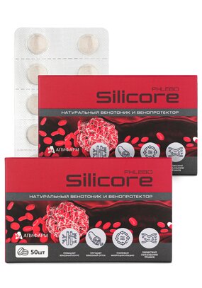 Силикор Флебо венотонизирующий, 2 шт.