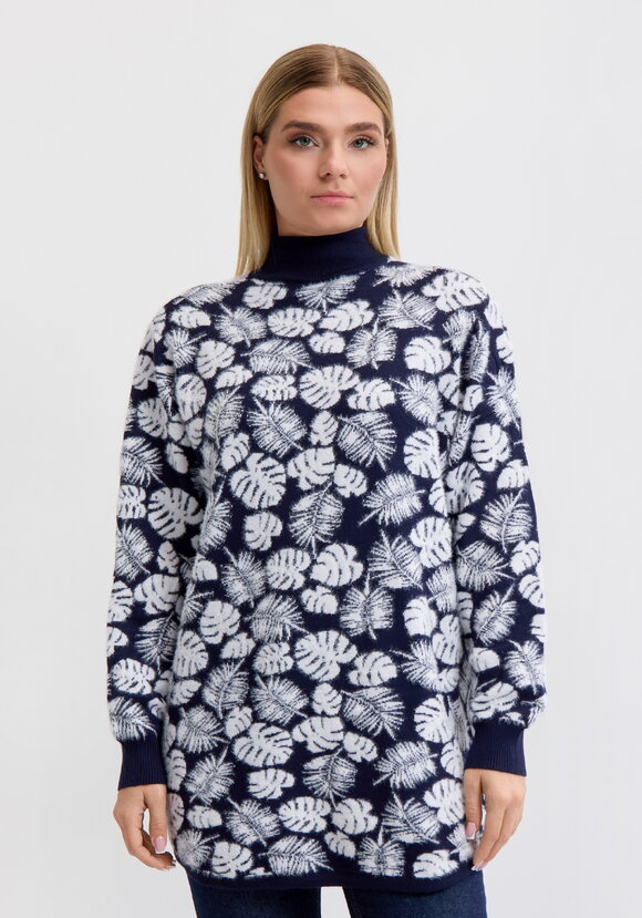 Туника пушистая с принтом шир.  580, рис. 33