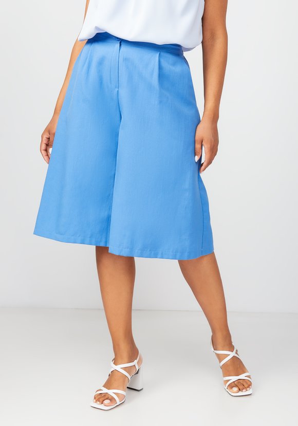 Шорты бермуды с карманами Анастасия шир.  580, рис. 7