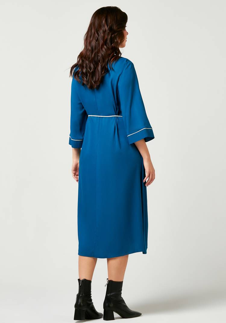 Платье миди с кантом шир.  750, рис. 6