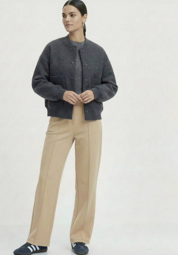 Брюки прямые с стрелками шир.  750, рис. 22