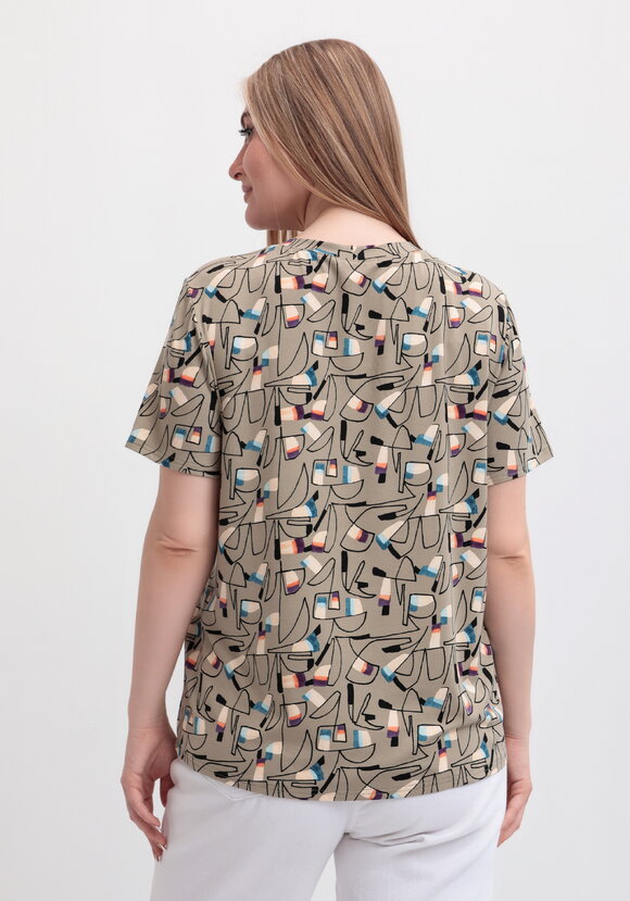 Блуза Эльвира шир.  580, рис. 3