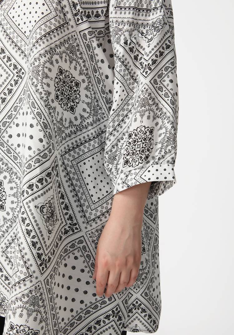 Блуза Приятное мгновение шир.  750, рис. 3