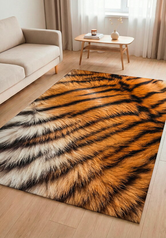 Ковер безворсовый Эффектный мех шир.  580, рис. 2