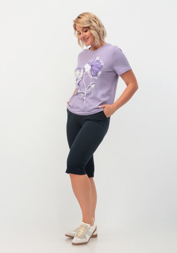 Костюм с принтом на футболке шир.  580, рис. 39