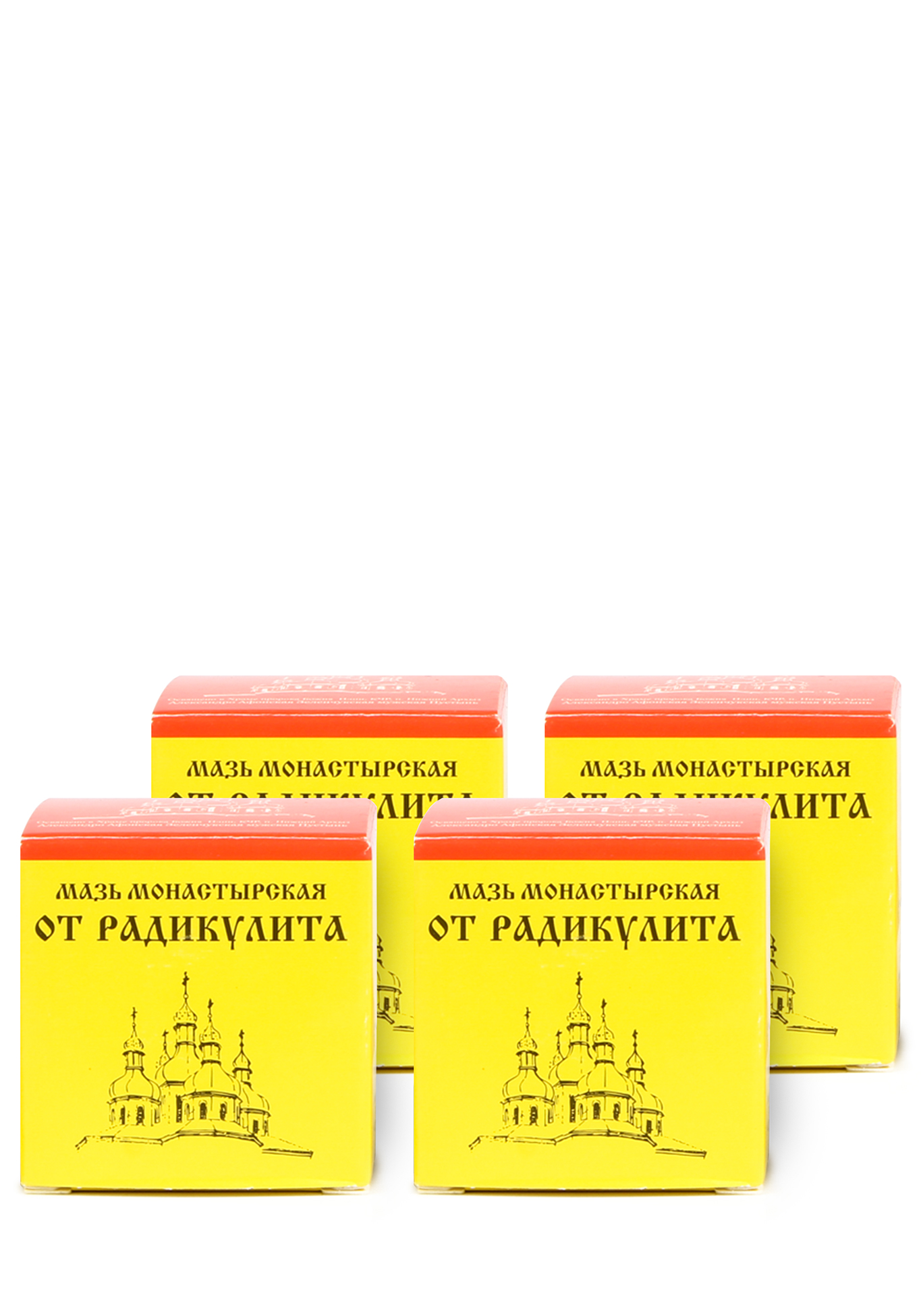 

Монастырская мазь "От радикулита" 4 шт