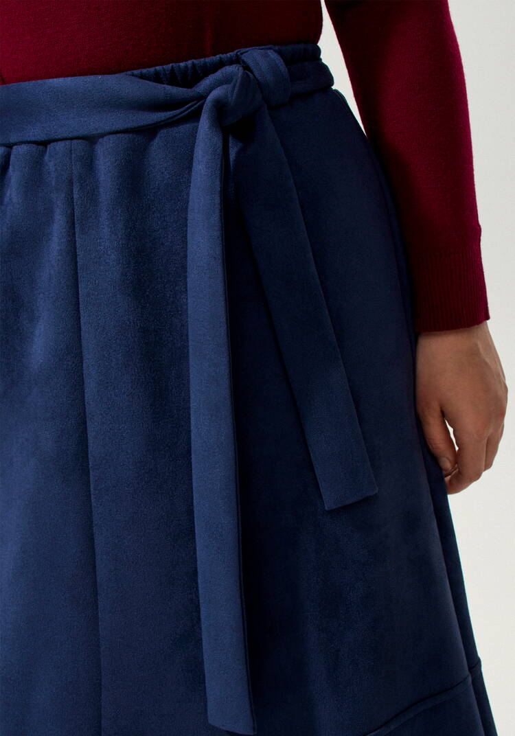 Юбка с клиньями на резинке шир.  750, рис. 14