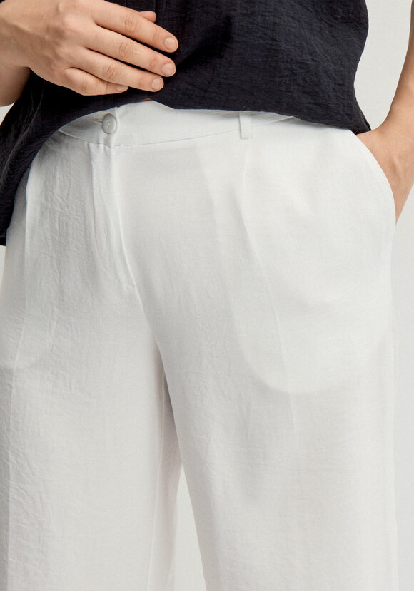 Брюки прямые со стрелками Оливия шир.  580, рис. 10