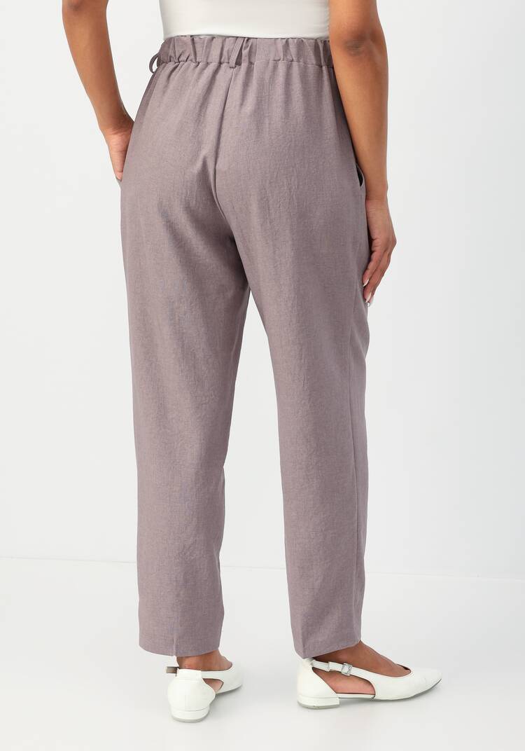 Брюки со складками по переду Адилин шир.  750, рис. 20