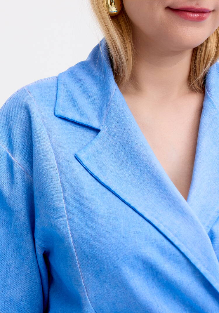 Жакет удлиненный прямого кроя шир.  750, рис. 12