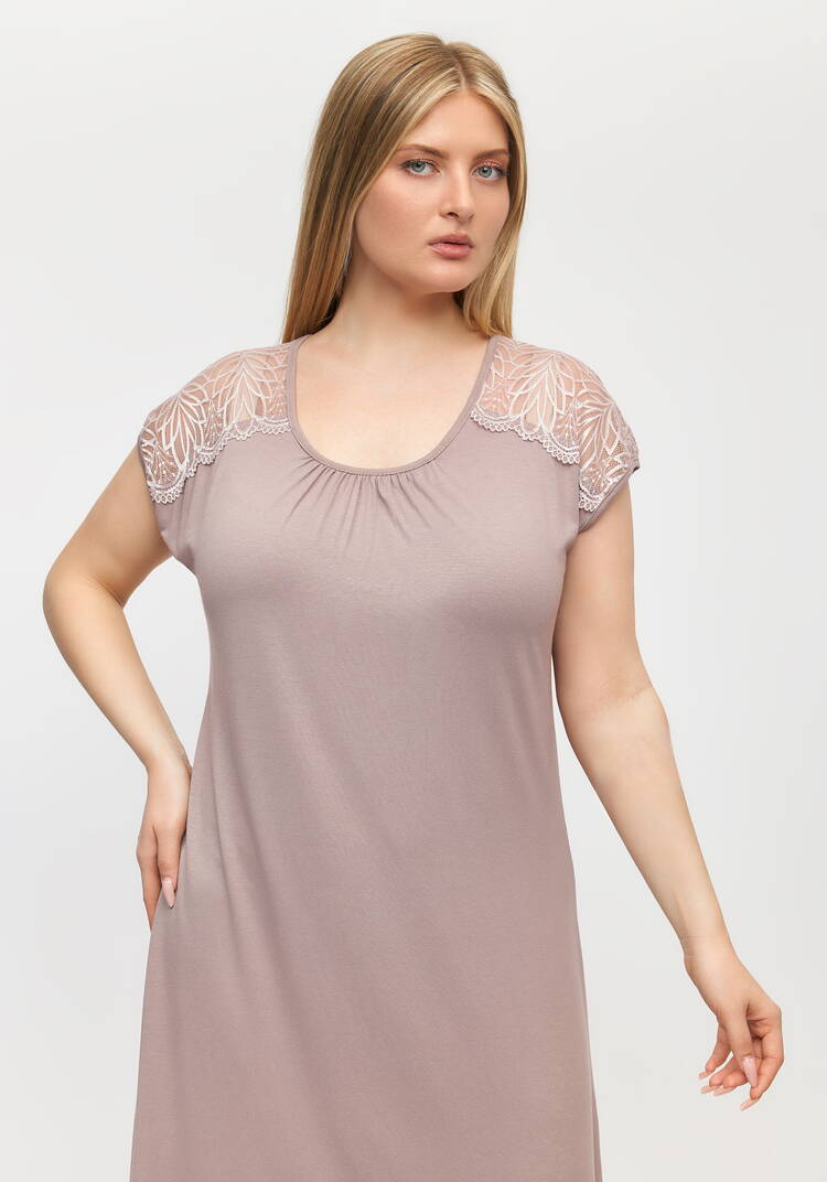 Сорочка с кружевом Жозефина шир.  750, рис. 19