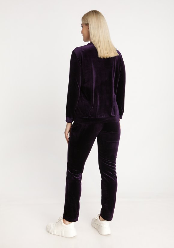 Костюм из бархата с аппликацией шир.  580, рис. 18