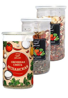 Смесь овощная натуральная, 3 шт.