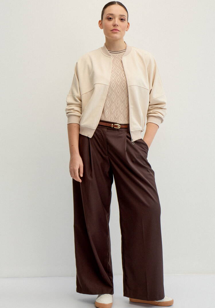 Джемпер с ажурными ромбами и метанитью шир.  750, рис. 10