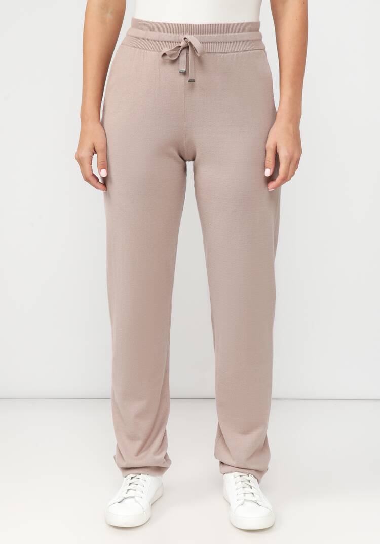 Брюки вязаные с подворотом по низу шир.  750, рис. 10