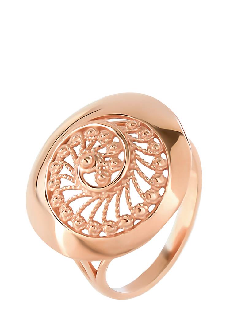 Серебряное кольцо  Ракушка шир.  750, рис. 1