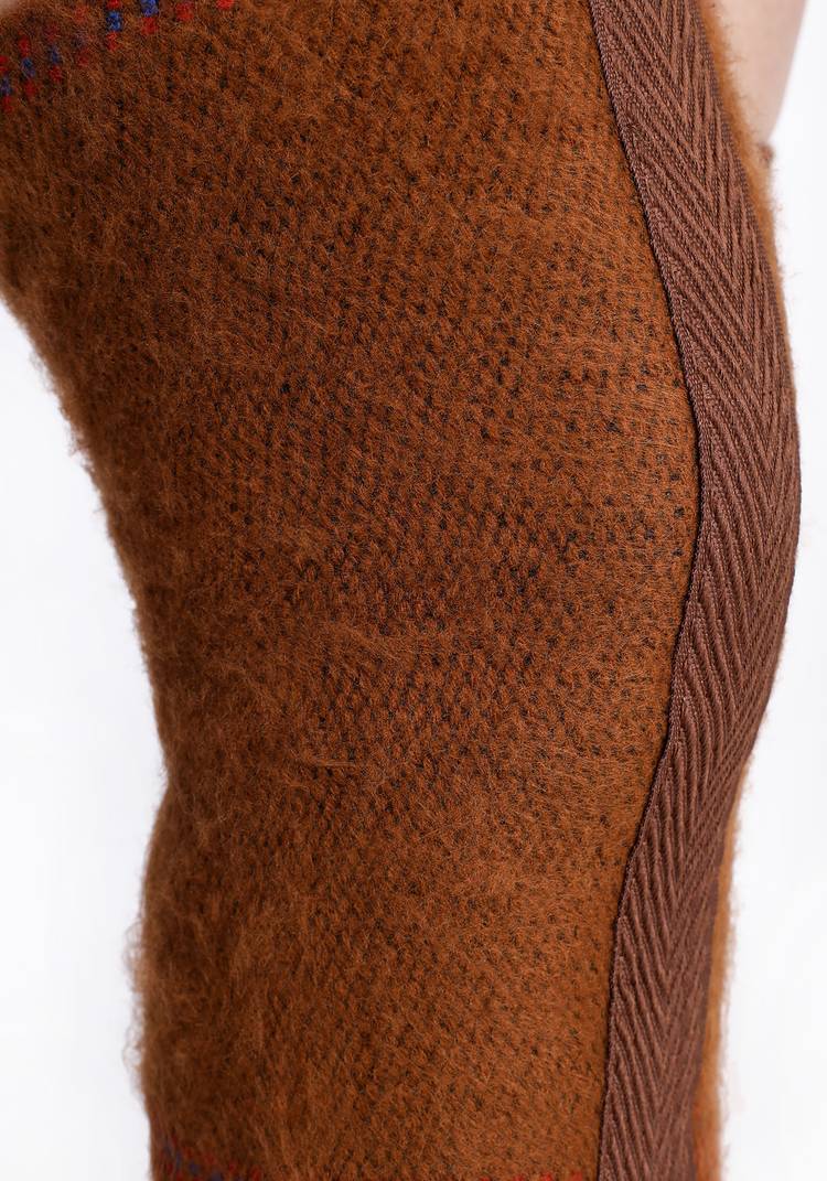 Наколенники из верблюжьей шерсти шир.  750, рис. 4