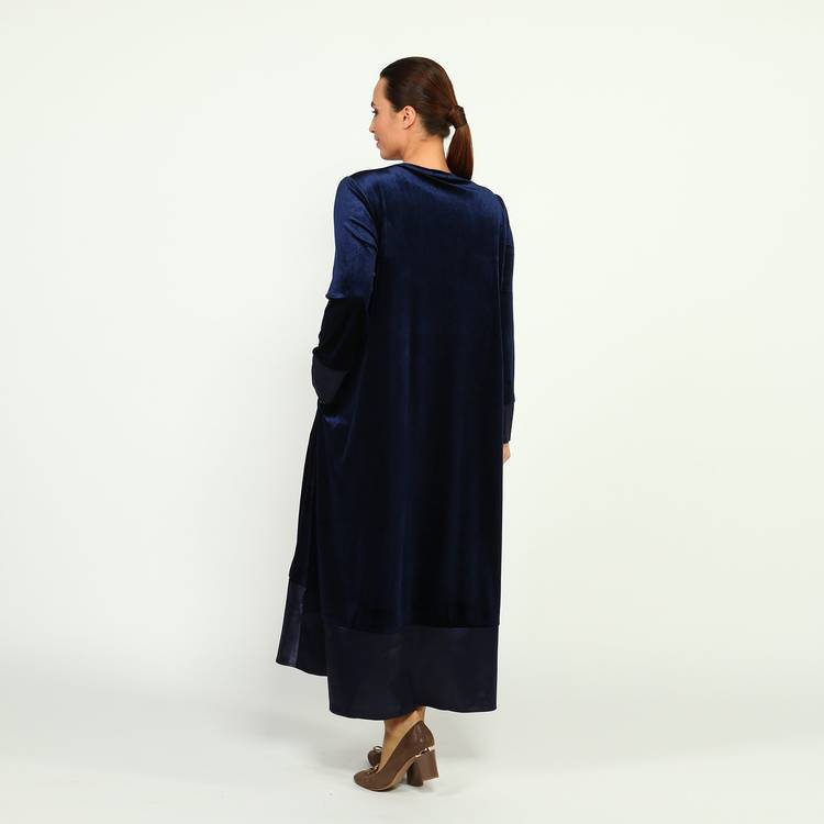 Платье-макси с длинным рукавом шир.  750, рис. 3