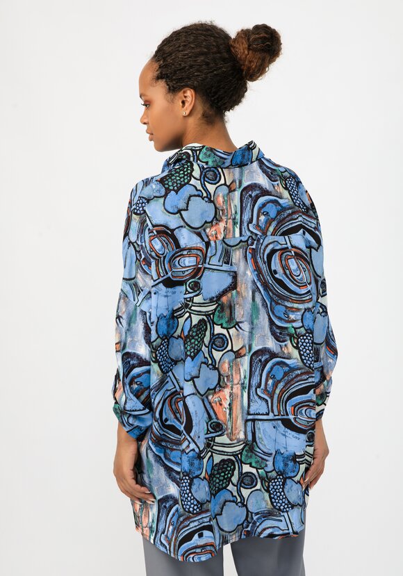 Блуза Обворожительный взгляд шир.  580, рис. 66